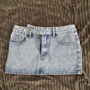 SHEIN Denim Mini Skirt